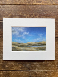 Wild Grass with a River View