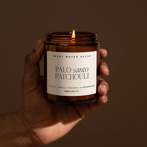 Palo Santo Patchouli Candle