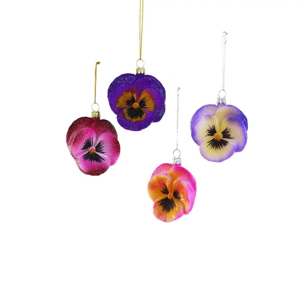 Pansy Ornaments