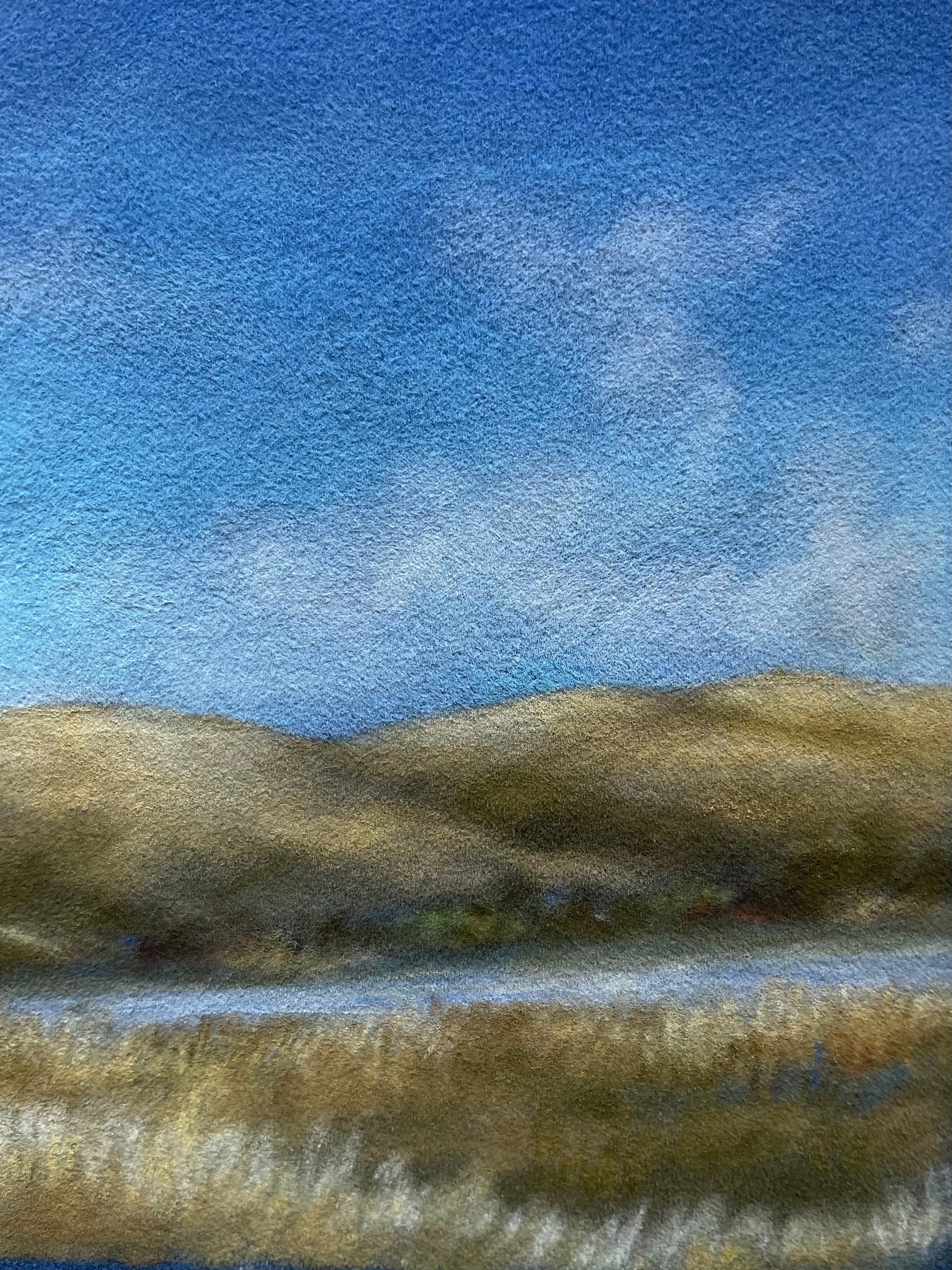 Wild Grass with a River View