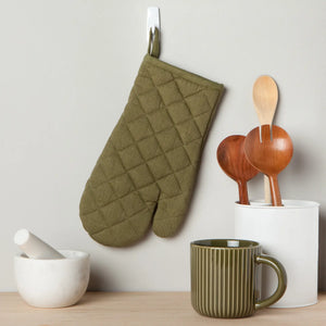 Stonewash Mitt in Olive Branch