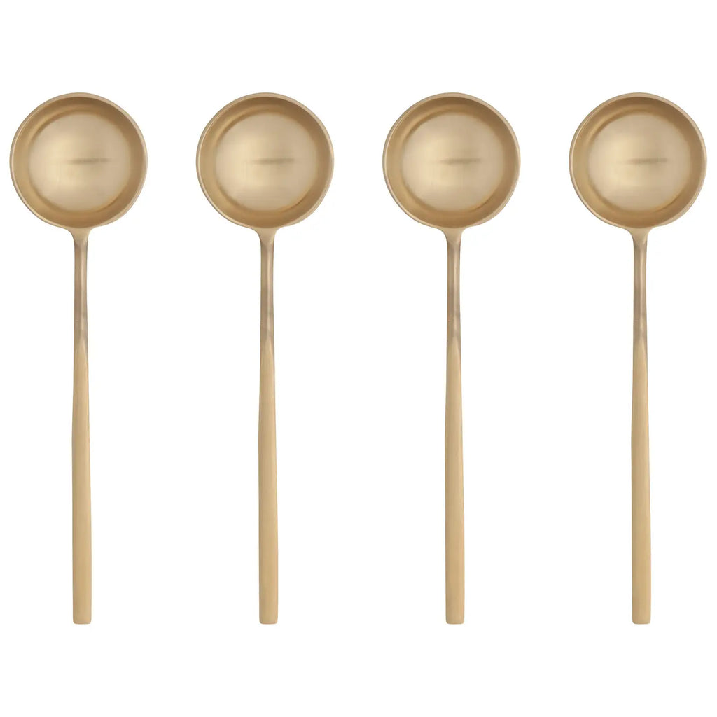 Brushed Gold Spoons