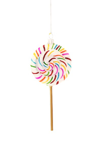Rainbow Lollipop Ornament