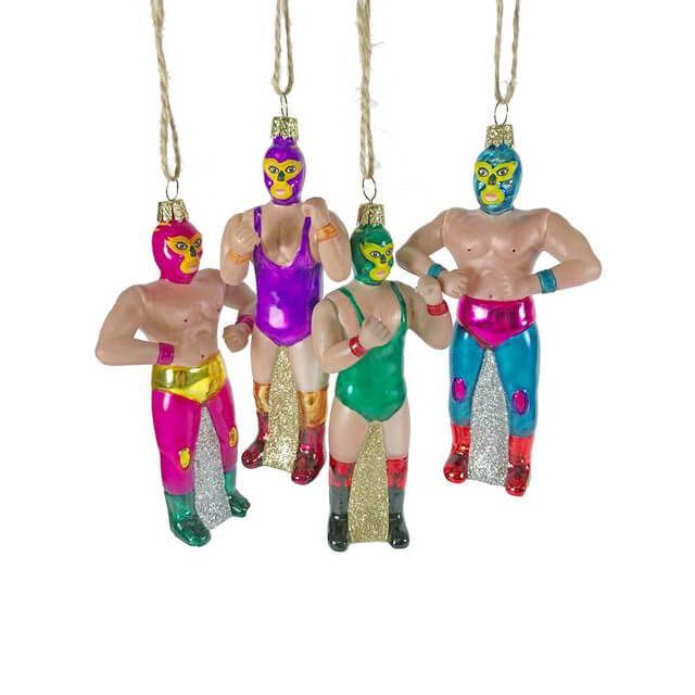 Lucha Libres Ornaments