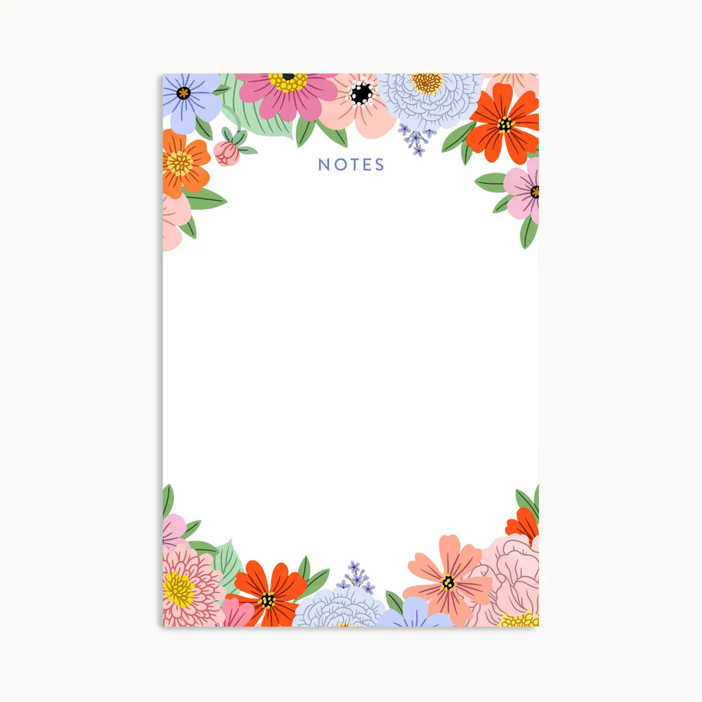 Summer Floral Note Pad