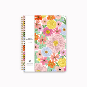 Summer Floral Spiral Notebook