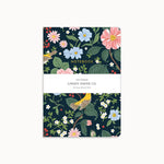 Warbler Floral Sewn Notebook
