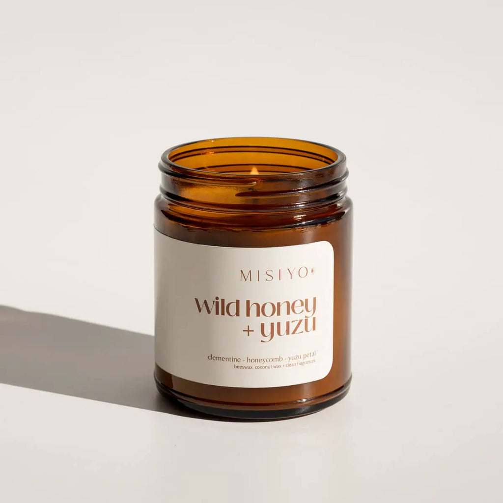 Wild Honey + Yuzu Candle