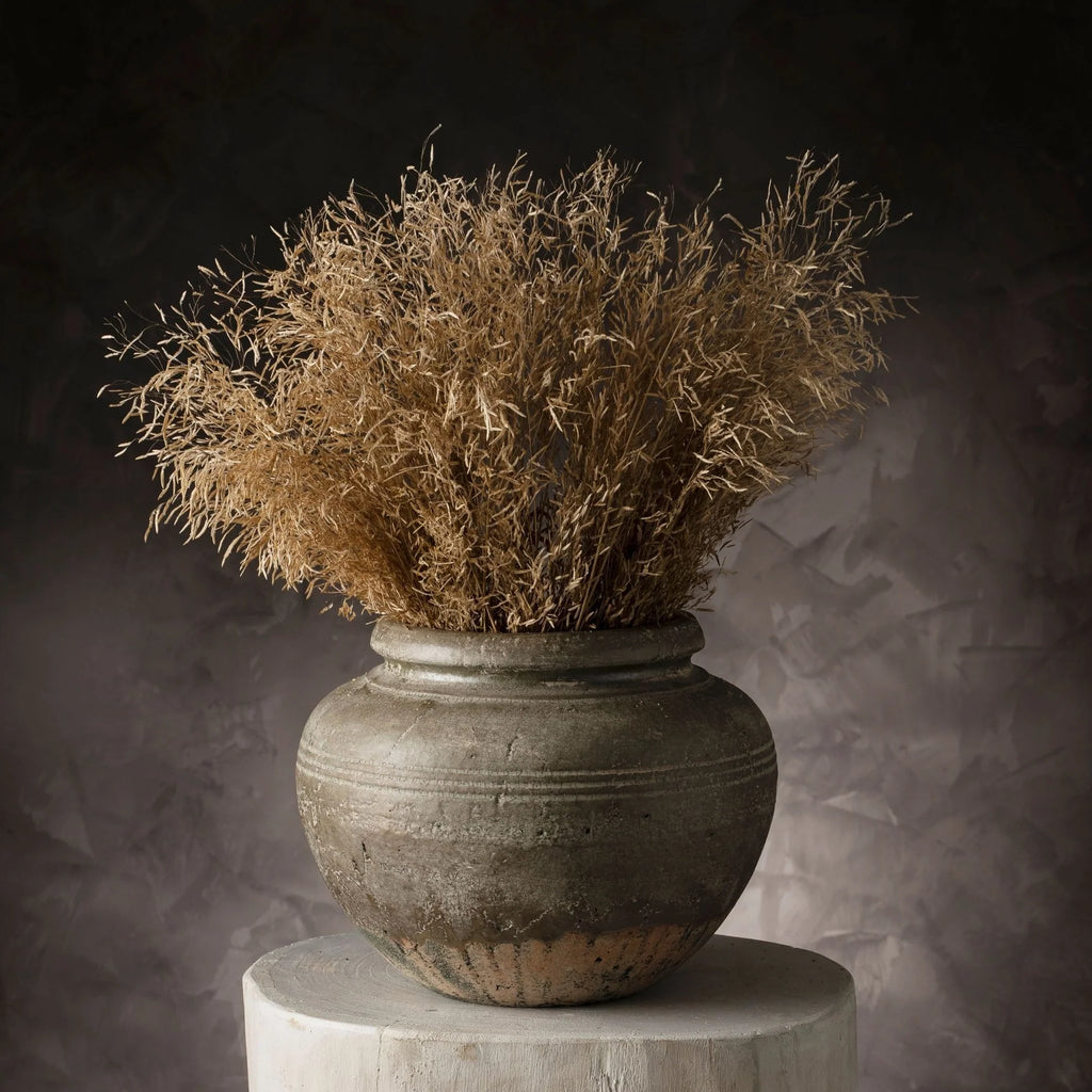 Large Relic Stoneware Vase