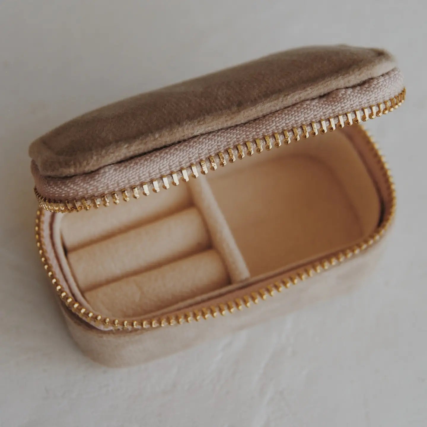 Velvet Traveler Jewelry Box