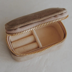 Velvet Traveler Jewelry Box