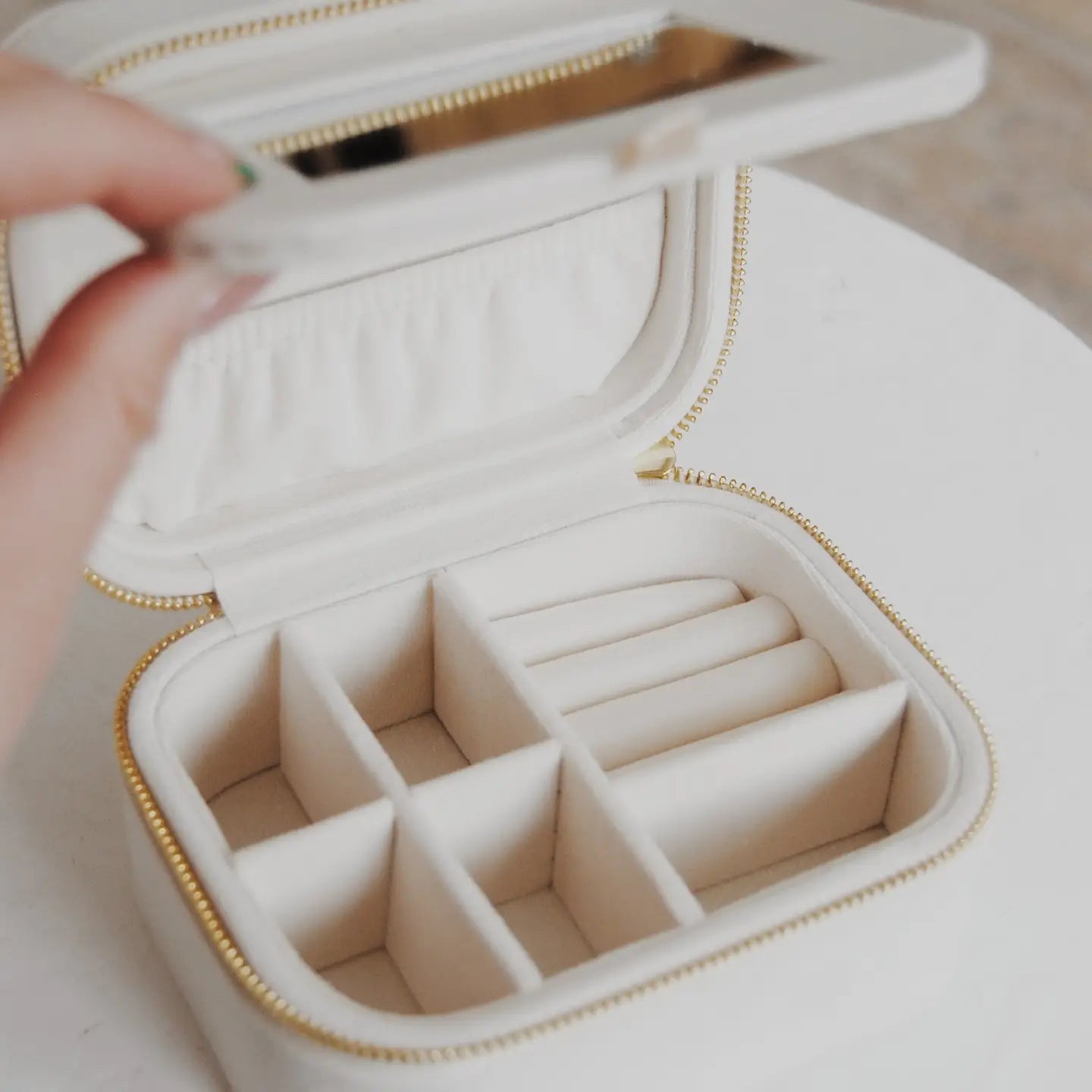 Velvet Veteran Jewelry Box