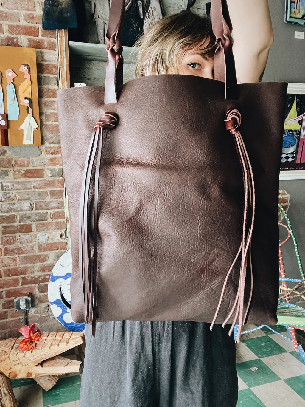 The Knotty Tassel Tote