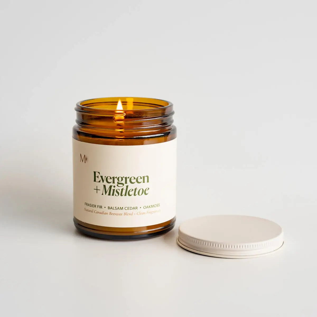 Evergreen + Mistletoe Candle