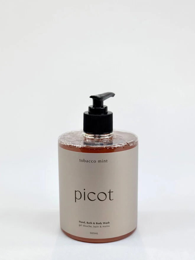 Tobacco Mint Hand, Bath + Body Wash