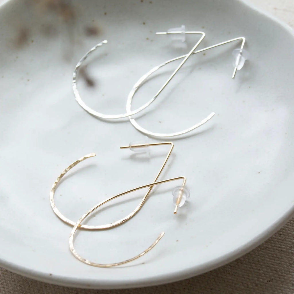 Tear Drop Hoop