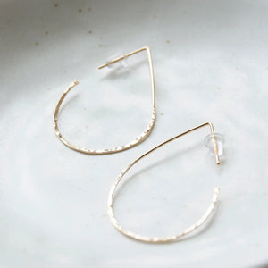 Tear Drop Hoop