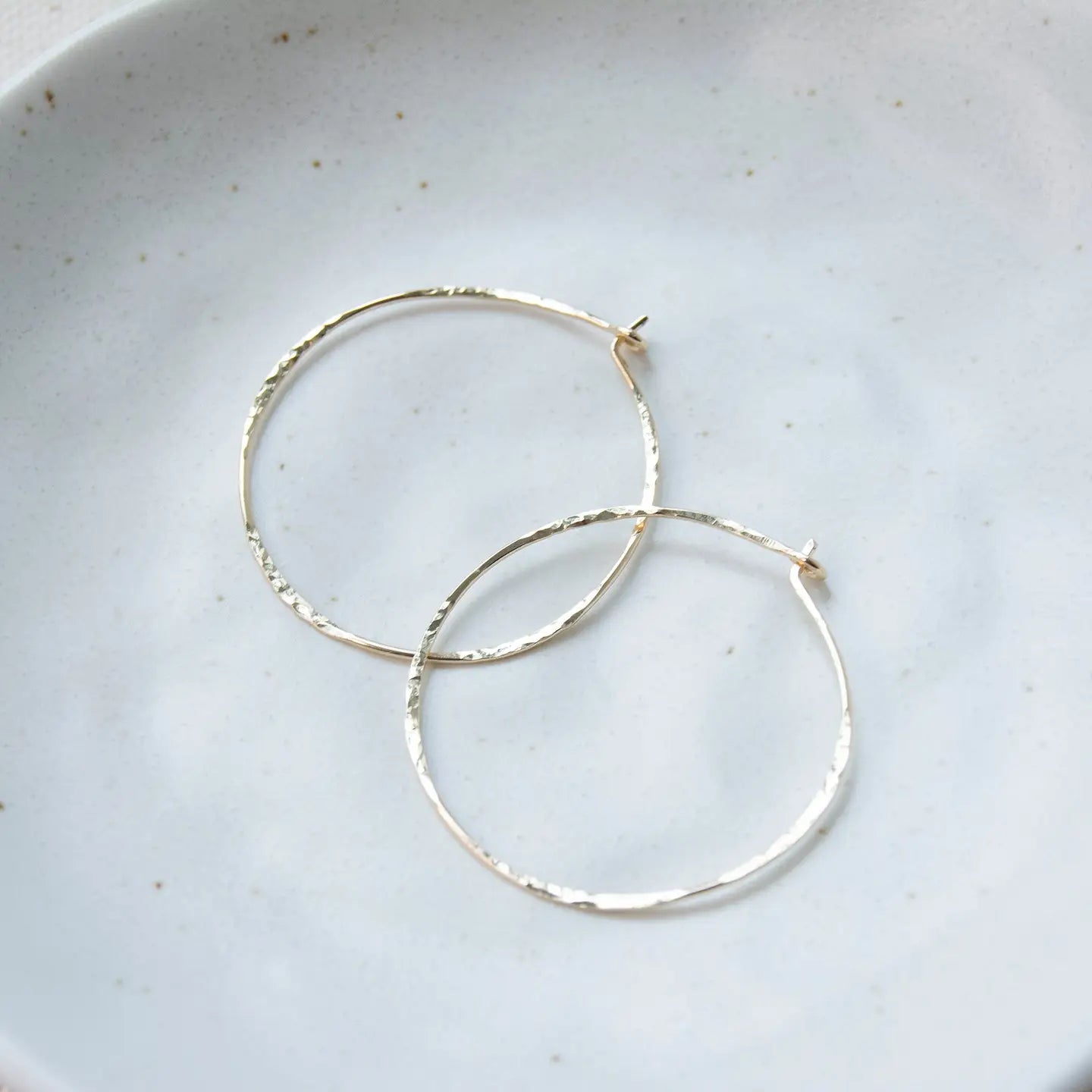 Organic Textured Hoops