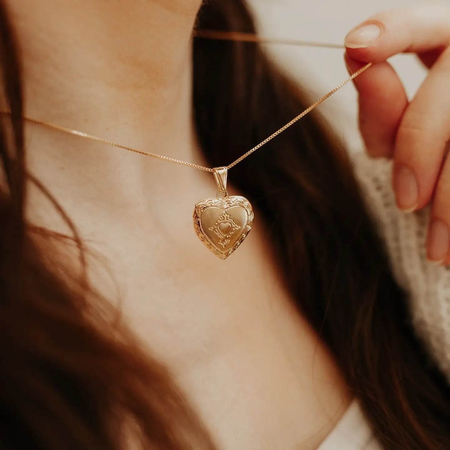 Vintage Heart Locket