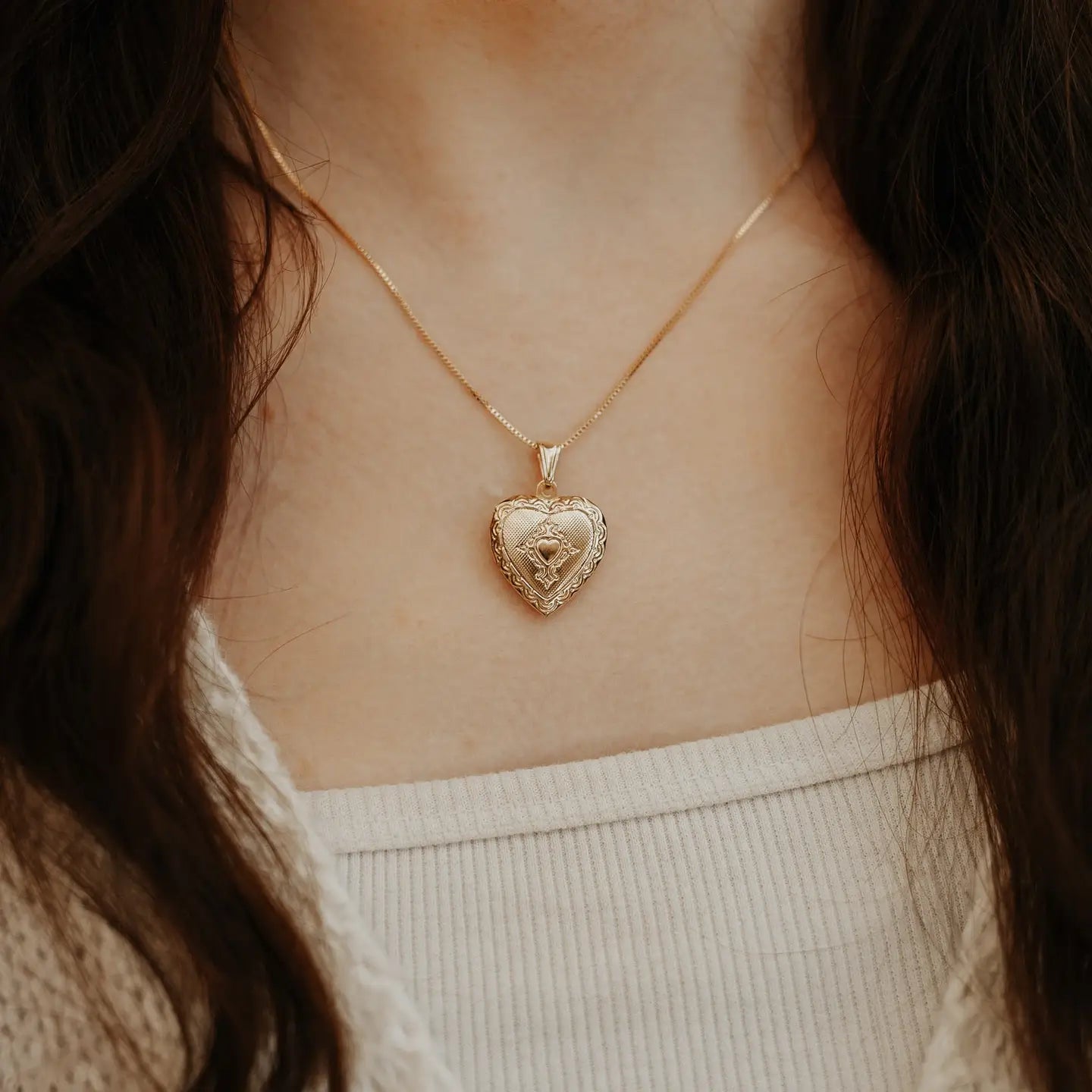 Vintage Heart Locket