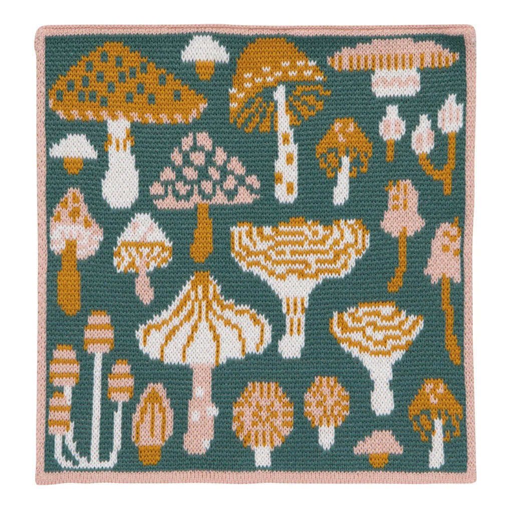 Mushroom Knit Dishcloths