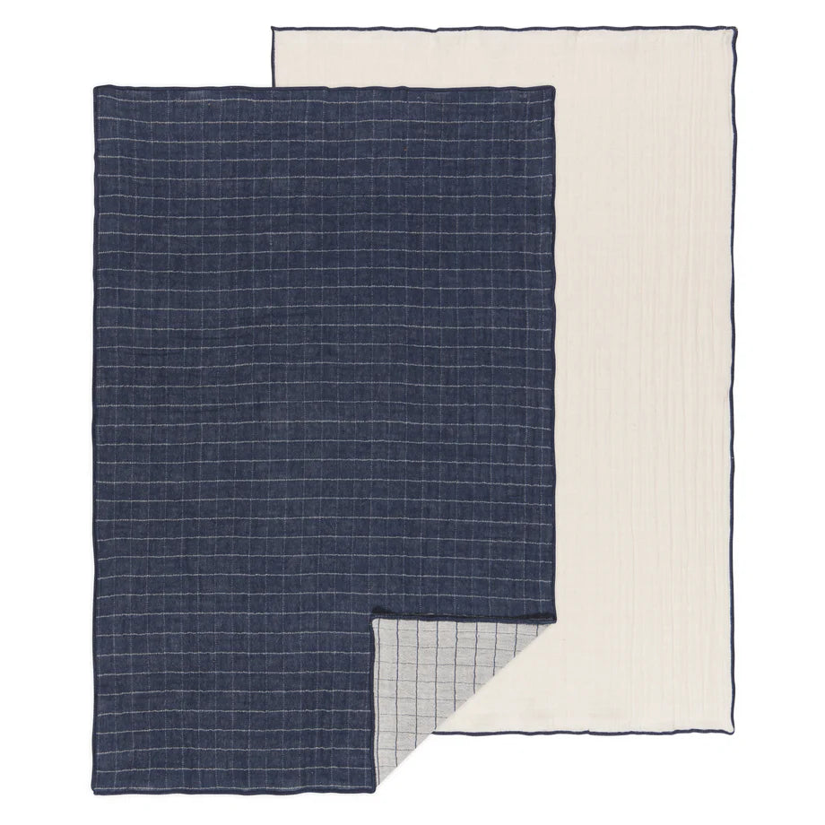 Double Weave Dishtowels in Midnight