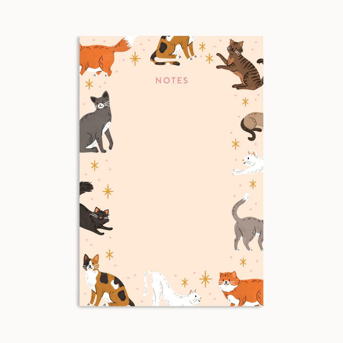 Cat Notes Notepad
