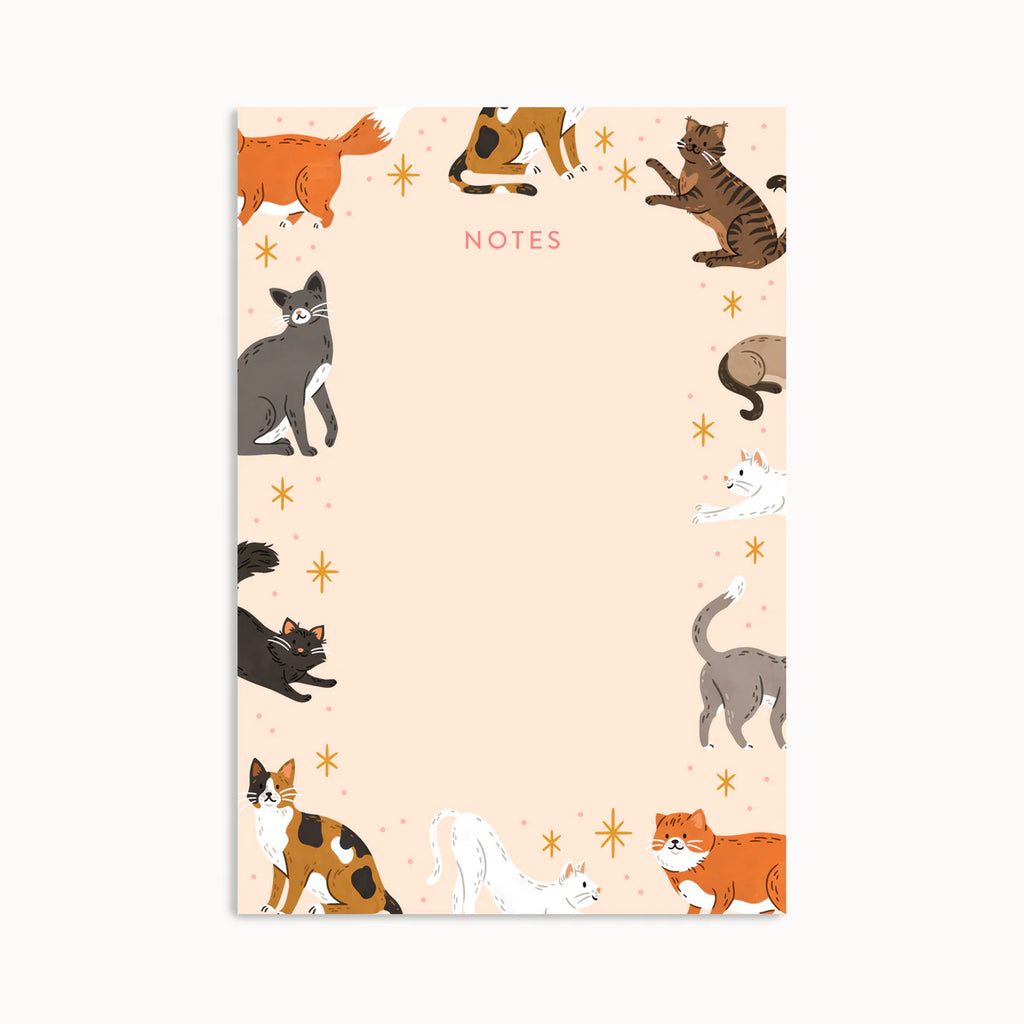 Cat Notes Notepad