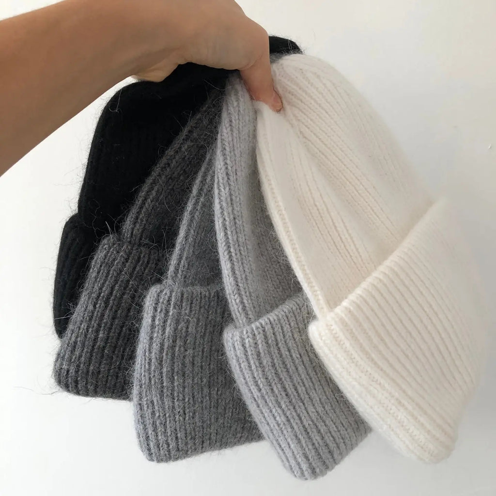 Royal Angora Wool Beanies