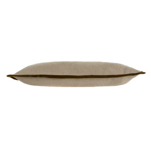 Velvet Trim Pillow