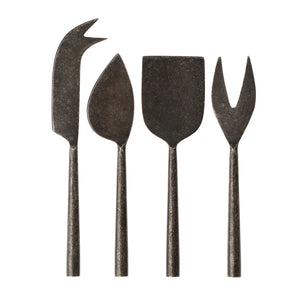 Tides Cheese Knives in Black