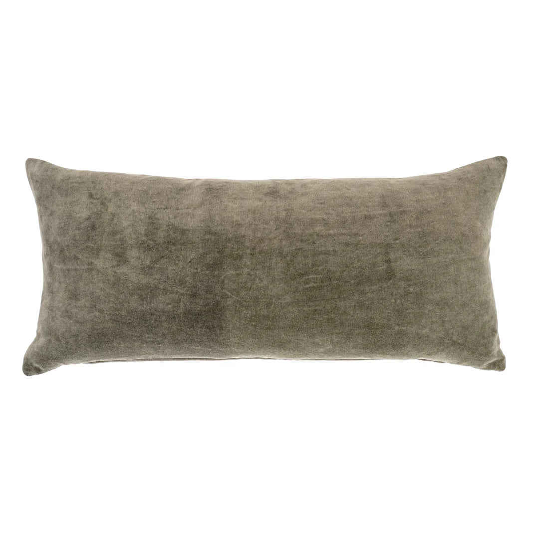 Vera Velvet Pillow in Cypress