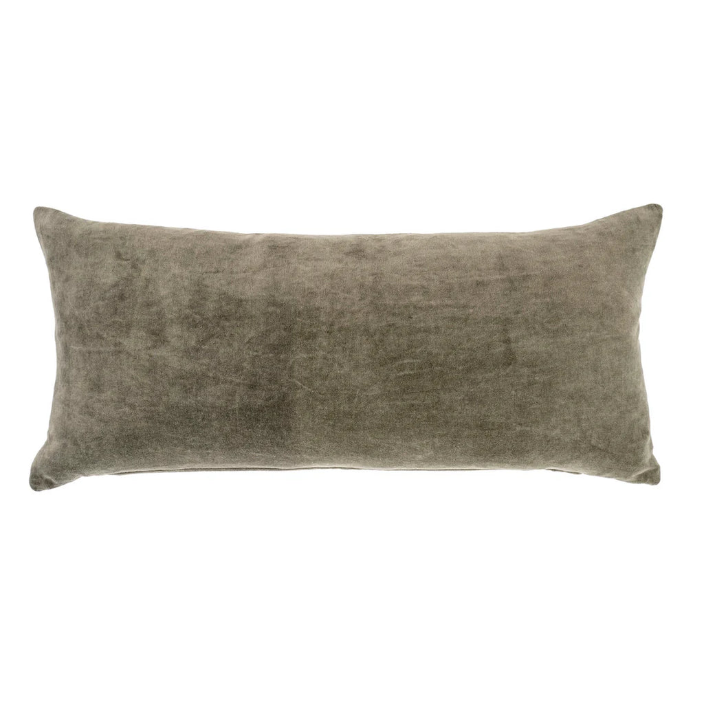 Vera Velvet Pillow in Cypress