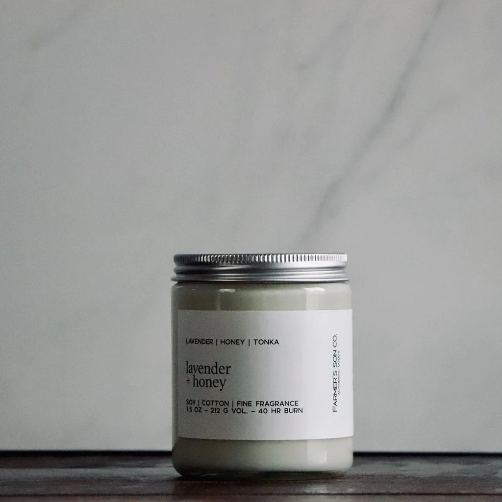 Lavender + Honey Candle