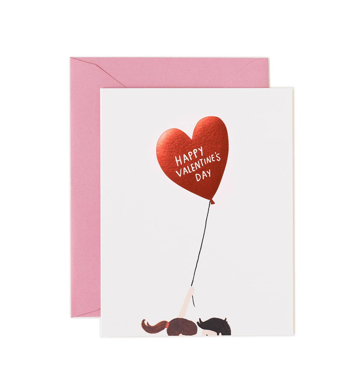 Kissing Balloon Card