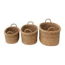 Oval Seagrass Basket Set