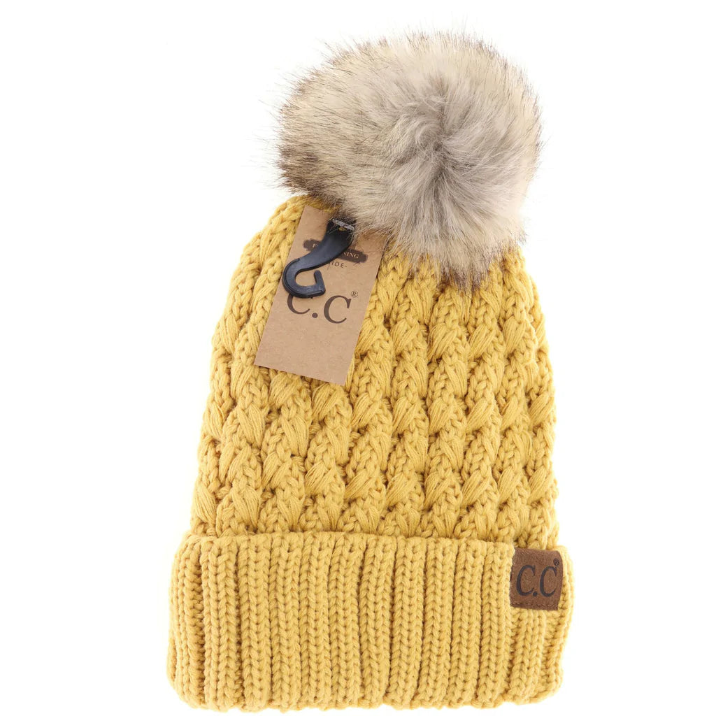 Lattice Knit Toques