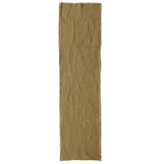 Linen Table Runner in Mustard