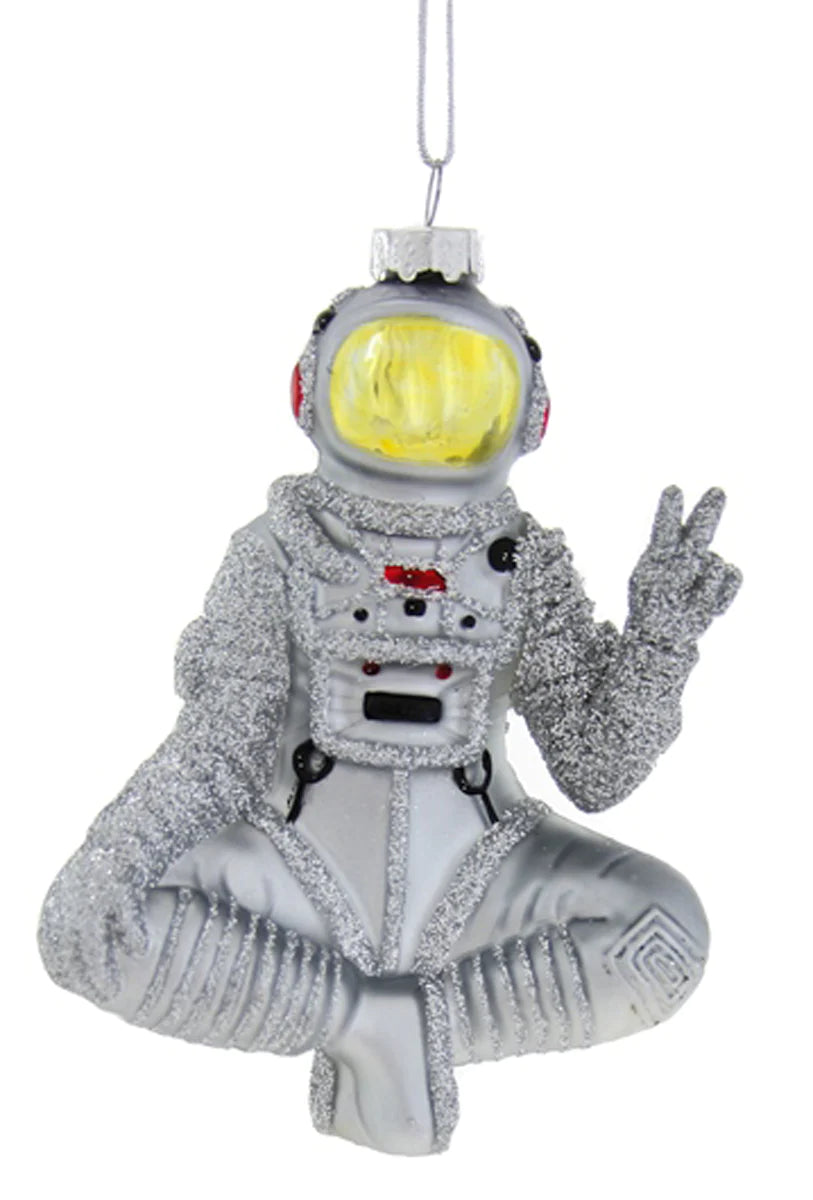 Peace Out Astronaut Ornament