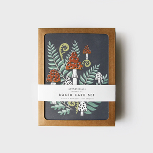Toadstools + Ferns Boxed Card Set