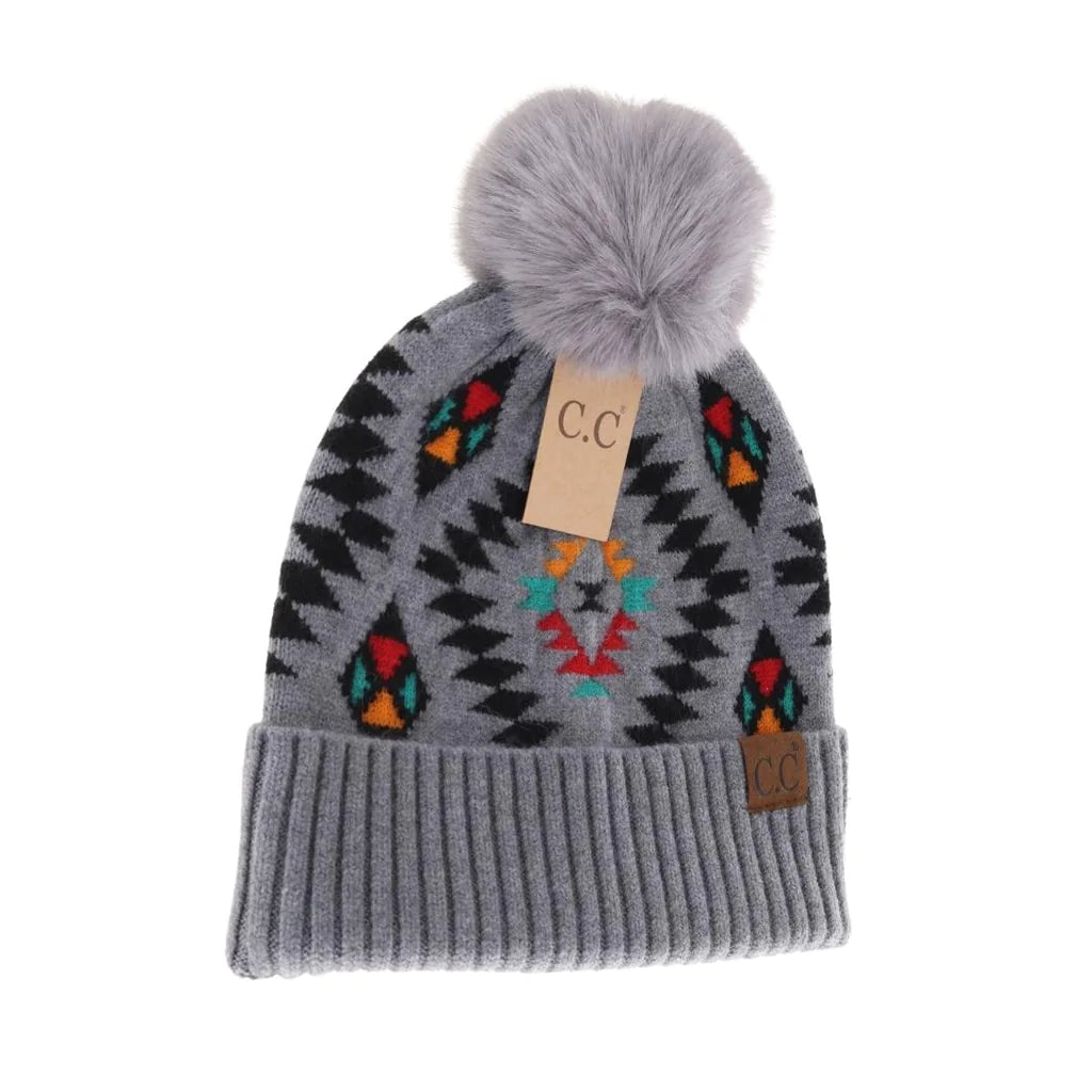 Aztec Patterned Toque