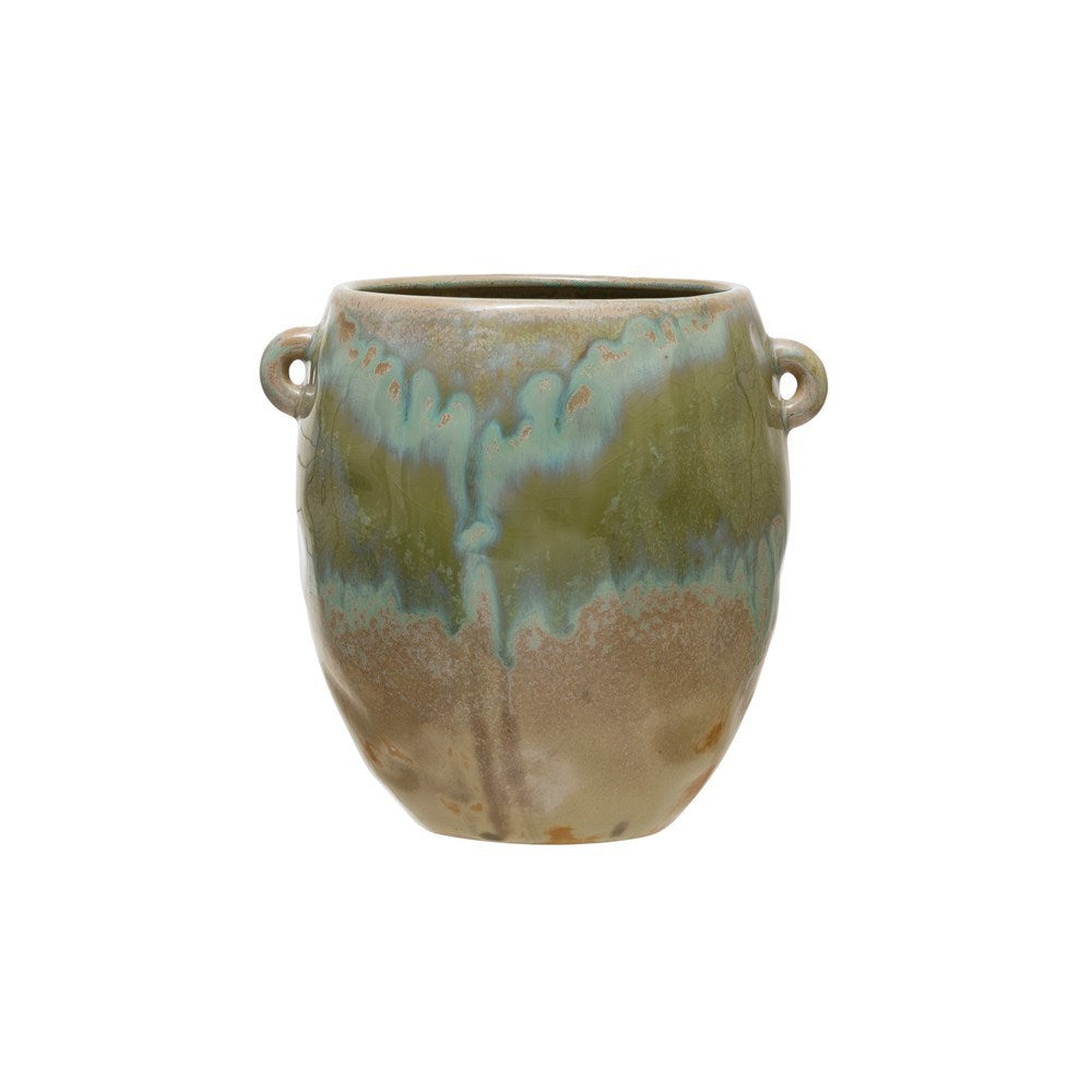 Glazed Stoneware Crock