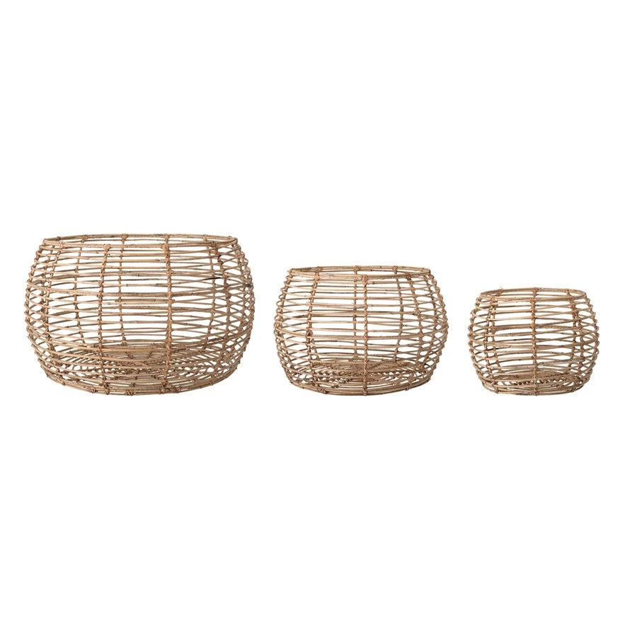 Wicker Baskets/Tables