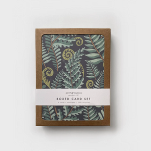 Forest Fern Boxed Card Set