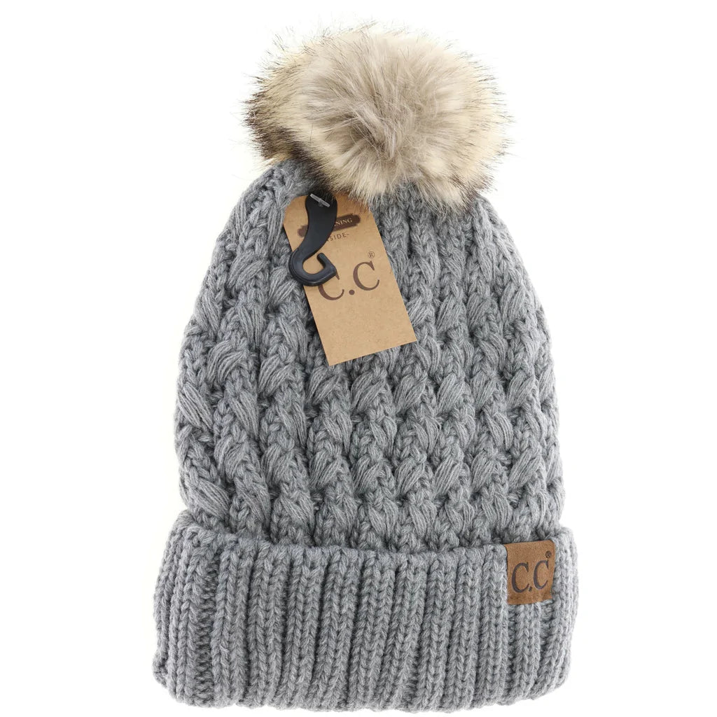 Lattice Knit Toques