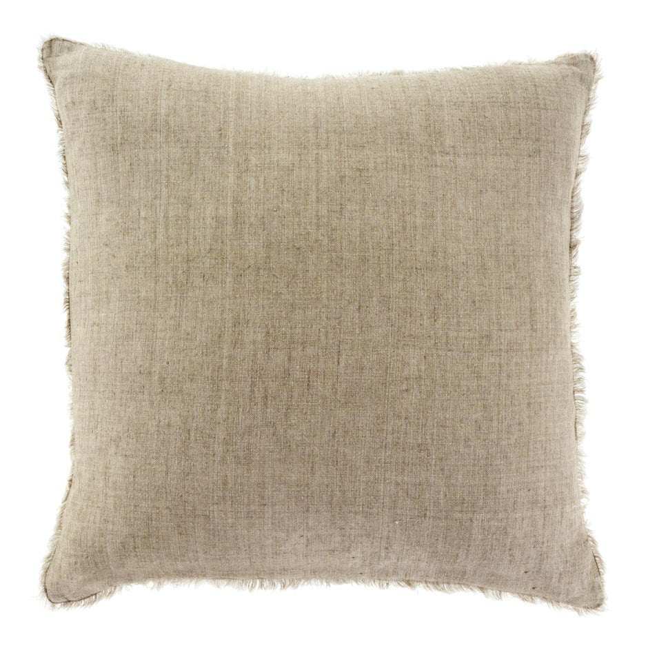 Lina Linen Pillow in Sand