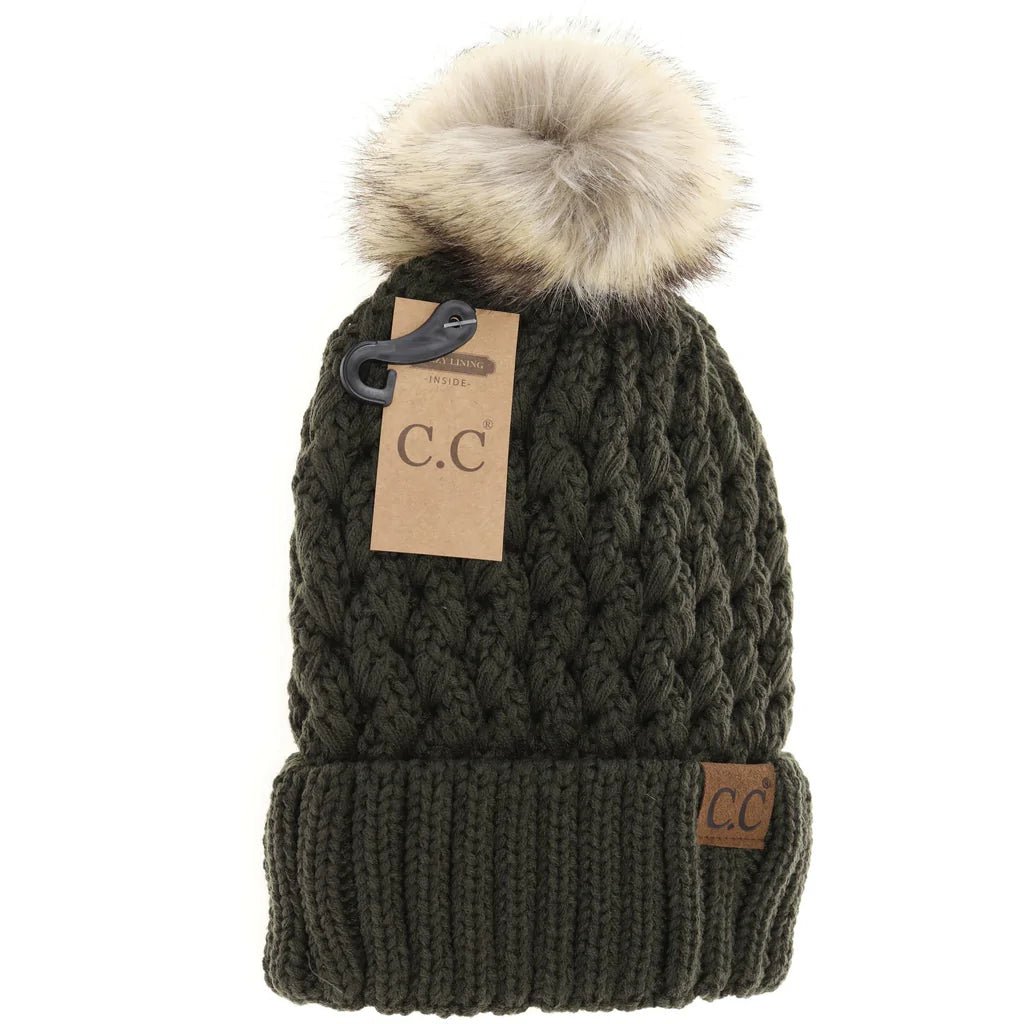 Lattice Knit Toques