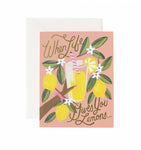 When Life Gives You Lemons Card