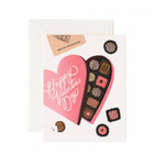 Valentine Chocolates Card